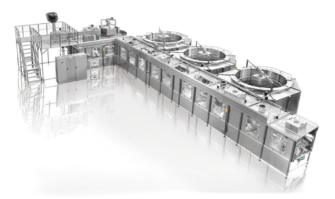 Máy chiết rót – Chai PET Aseptic